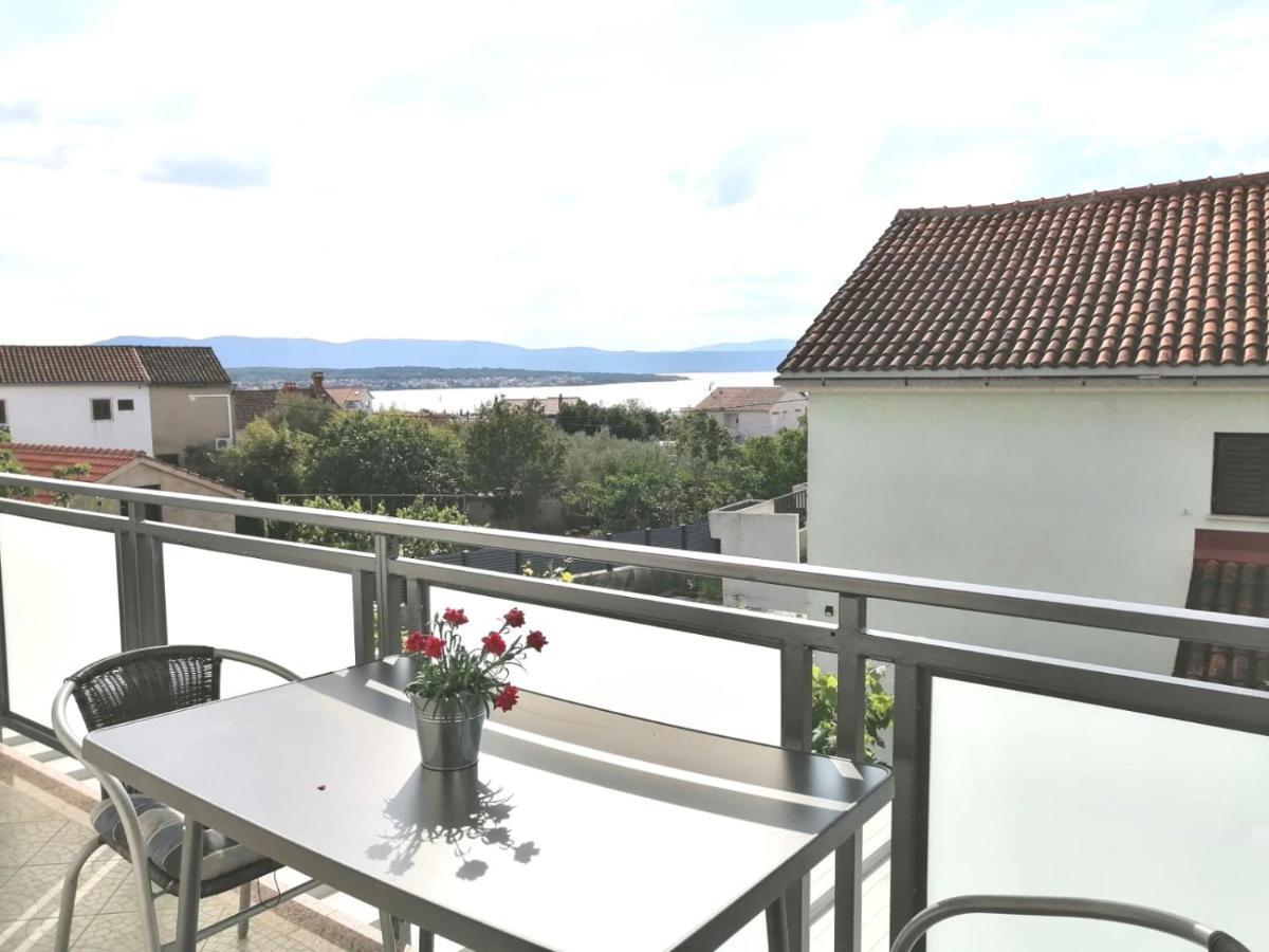 Lovely Sea View House in Malinska Island Krk Exteriör bild