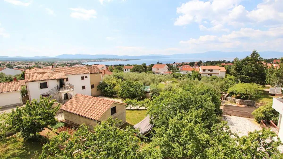 Lovely Sea View House in Malinska Island Krk Exteriör bild